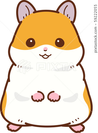 Golden Hamster <Standing Pose 2> 59222055