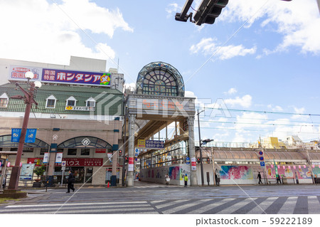 Kagoshima City Astronomical Center (Tengai) streets around downtown, downtown, shopping district, entertainment district, bar street, restaurants 59222189