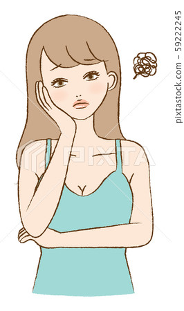 Worry worries worries worries worries beauty beauty women illustration Worry worries worries worries worries beauty beauty women illustration 59222245