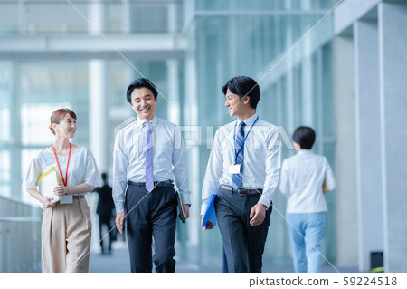 企業形象男性僱員女性僱員 企業形象男性僱員女性僱員 59224518