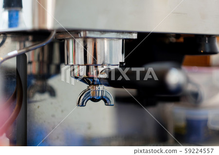 old and dirty espresso machine 59224557