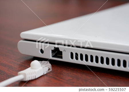 Notebook PC and LAN cable 59225507