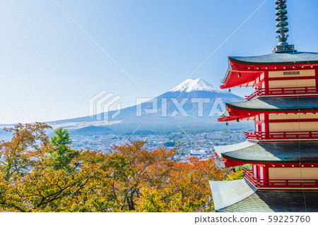 Yamanashi Prefecture Arakurayama Asama Park Arakura Fuji Asama Shrine Yamanashi Prefecture Arakurayama Asama Park Arakura Fuji Asama Shrine 59225760