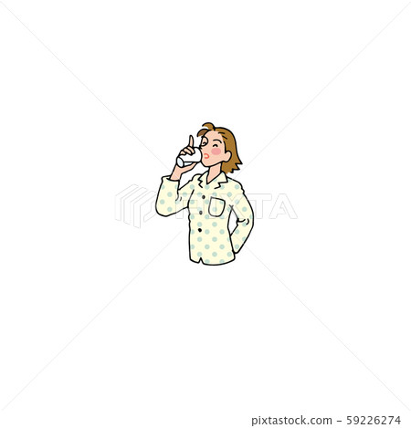 Women who drink water to wake up Women who drink water to wake up 59226274