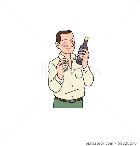 Men who drink black vinegar Men who drink black vinegar 59226276