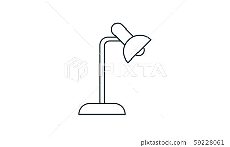 vector, desk lamp, lamp 59228061