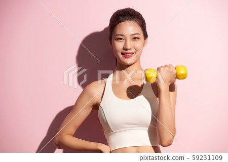 Female sports dumbbell Female sports dumbbell 59231109