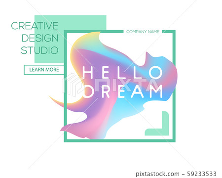 Bright abstract Liquid ink design. - Stock Illustration [59233533] - PIXTA
