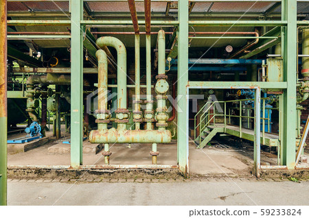 Industrial factory in Duisburg, Germany. 59233824