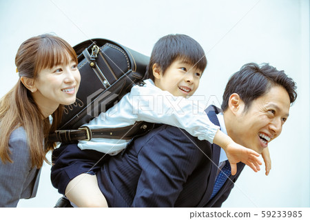 Family image Child-raising generations 59233985