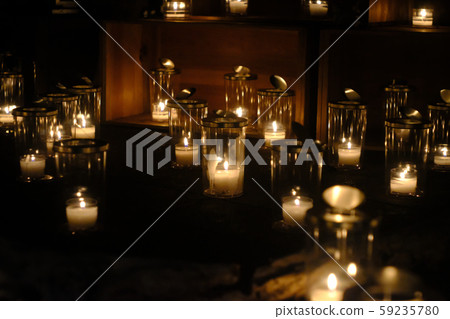 Candle illumination taken with an old lens 59235780