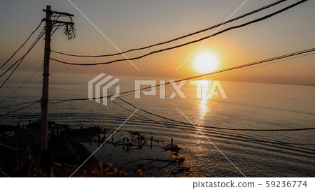 日落和電線 日落和電線 59236774