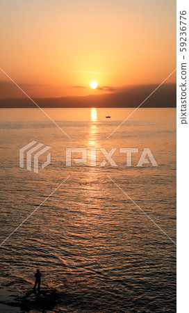日落和海岸 日落和海岸 59236776