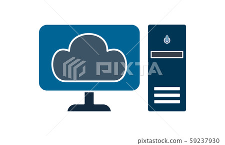 vector, icon, cloud 59237930