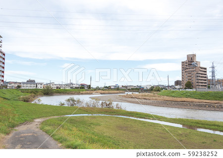 River River Riverbed Water increase Water flood 59238252