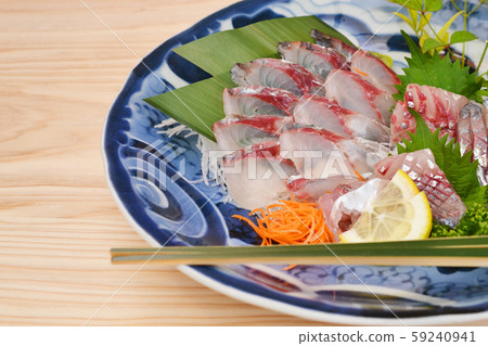 Contribute with Seki Aji sashimi Contribute with Seki Aji sashimi 59240941