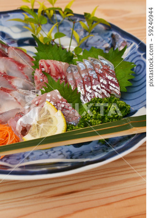 Contribute with Seki Aji sashimi Contribute with Seki Aji sashimi 59240944