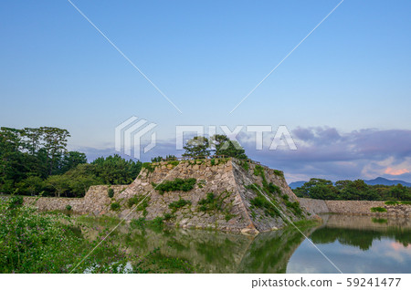 晚上的代城城堡[山口縣] 59241477