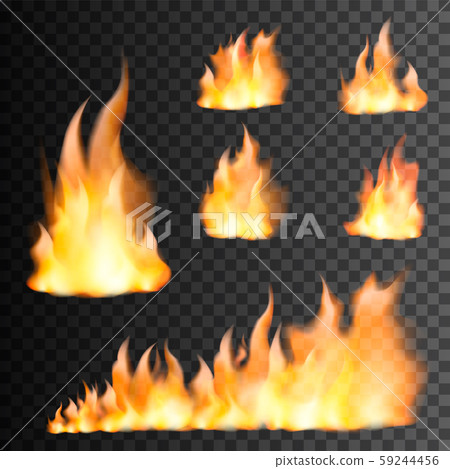 Realistic fire flames Realistic fire flames 59244456