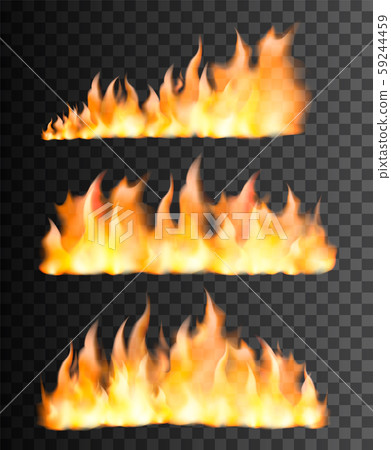 Fire flame realistic 59244459