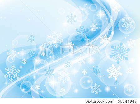 Snow glitter winter background light blue 59244945