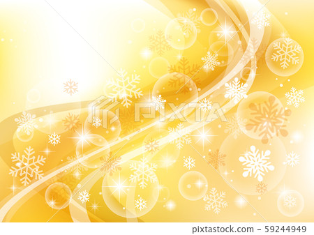 Snow glitter winter background gold 59244949