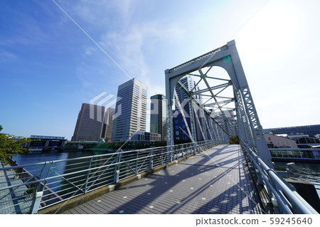 Waterfront Tennozu Isle Canal scenery 59245640