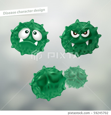Design of disease. use of science, medicine, soap, advertising. Vector realistic file. Design of disease. use of science, medicine, soap, advertising. Vector realistic file. 59245702