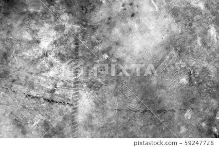 Grunge Texture of Cracked Concrete Floor 59247728