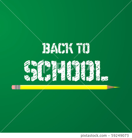 Back To School Vector Education Background Kids Stock Illustration