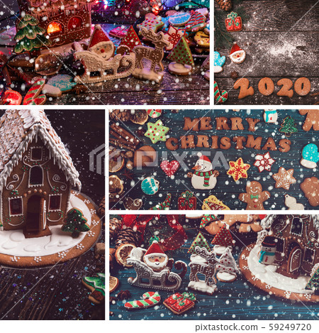 Set of different New year images Set of different New year images 59249720