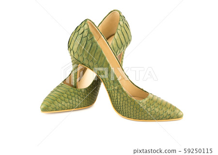 Pair of green shoes Pair of green shoes 59250115