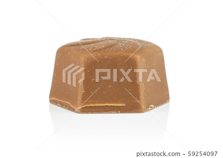 Chocolate praline candies isolated on white Chocolate praline candies isolated on white 59254097
