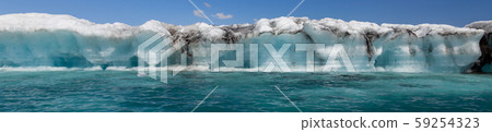 Melting Glacier and Iceberg in Iceland, Climate Change Concept 59254323