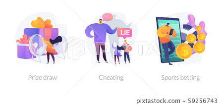 Gambling income vector concept metaphors. Gambling income vector concept metaphors. 59256743
