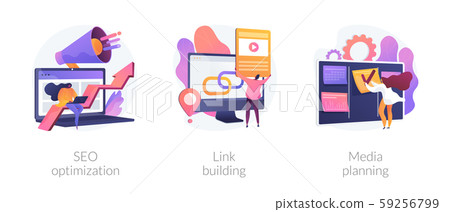 Search engine marketing vector concept metaphors. 59256799