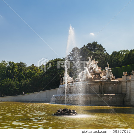 Neptune Fountain in Vienna, Austria 59257052