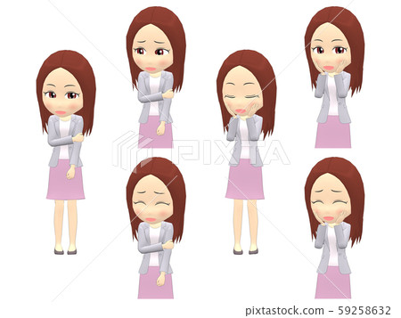 [A shy A] Women Casual Straight Front 59258632