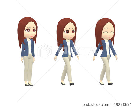 [Walk] Female Casual Straight Diagonal 59258654