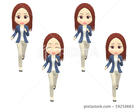 [Run] Female Casual Straight Front 59258663