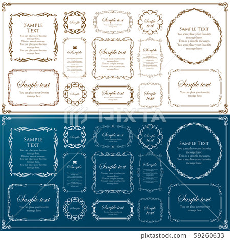 Luxury frame design Luxury frame design 59260633