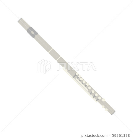 Vector illustration of flute Orchestra brass band brass band music Vector illustration of flute Orchestra brass band brass band music 59261358