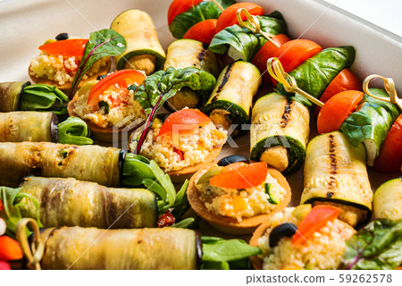 tasty appetizers in the box tasty appetizers in the box 59262578