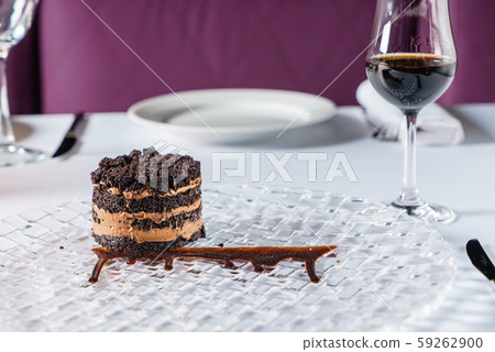 chocolate cake with sherry chocolate cake with sherry 59262900