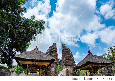 The precincts of Tirta Empul Temple in Bali, Indonesia 59264833