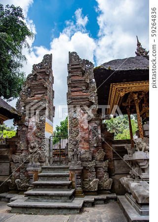 The precincts of Tirta Empul Temple in Bali, Indonesia The precincts of Tirta Empul Temple in Bali, Indonesia 59264836