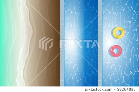outdoor swimming pool at the beach outdoor swimming pool at the beach 59264883