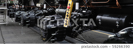 Heavy wheeled tractor on the assembly 59266390