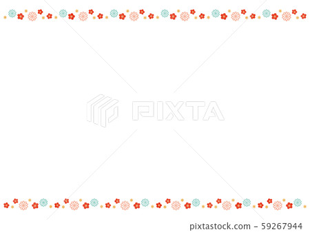 框架材料-梅花圖案圖像1技術 59267944