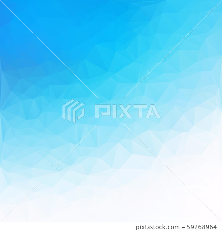 Blue Polygonal Mosaic Background, Creative Design 59268964